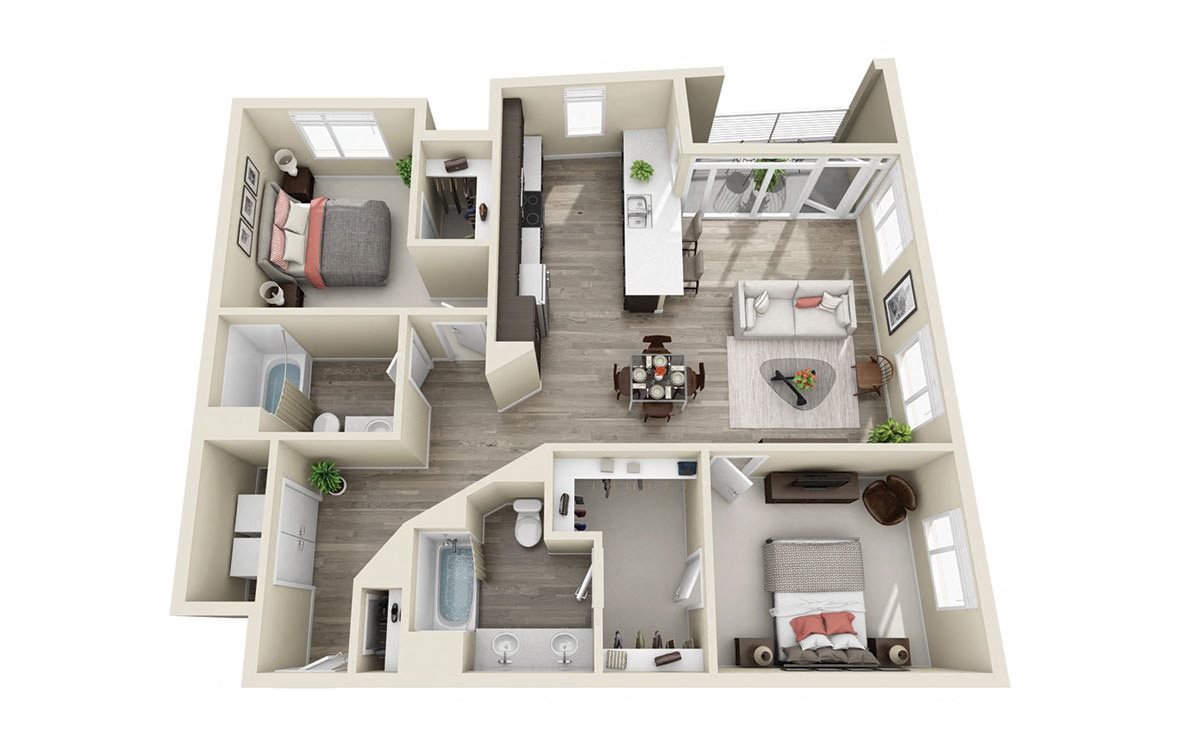 1000 South Broadway Apartments Monarch Floor Plan 1000 South Broadway Apartments Monarch Floor Plan